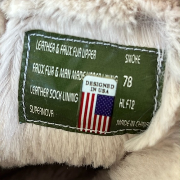 Kalso Earth Shoe Leather Faux Fur Pull On Boots Size 7B Color is Smoke HLF12 - Picture 3 of 15